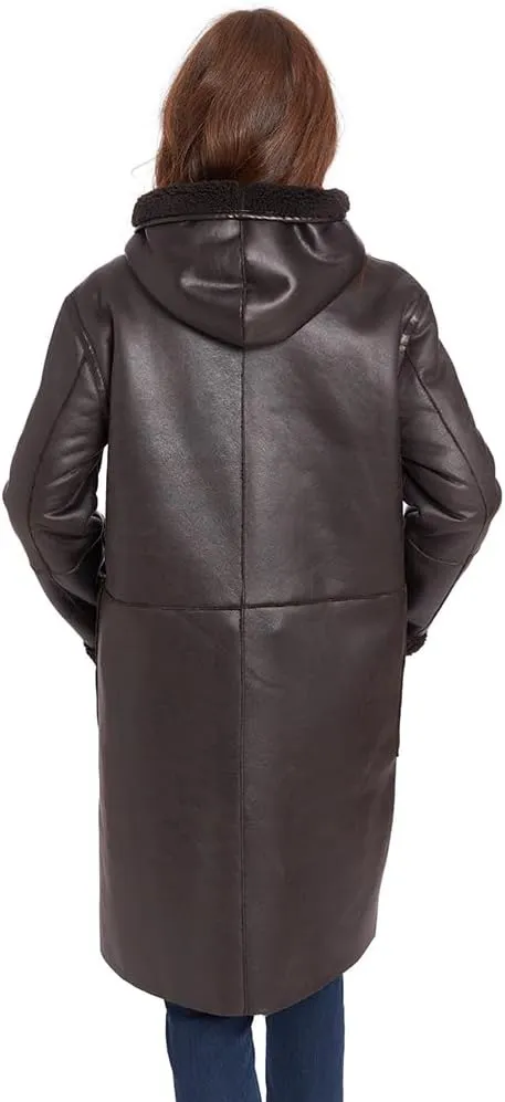 Frye Women's Reversible Zip Front Coat