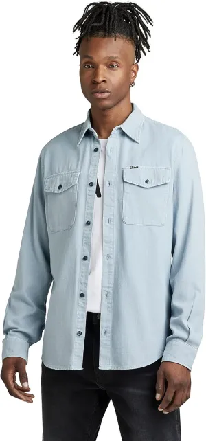 G-STAR Men's Marine Slim Fit Long Sleeve Shirt