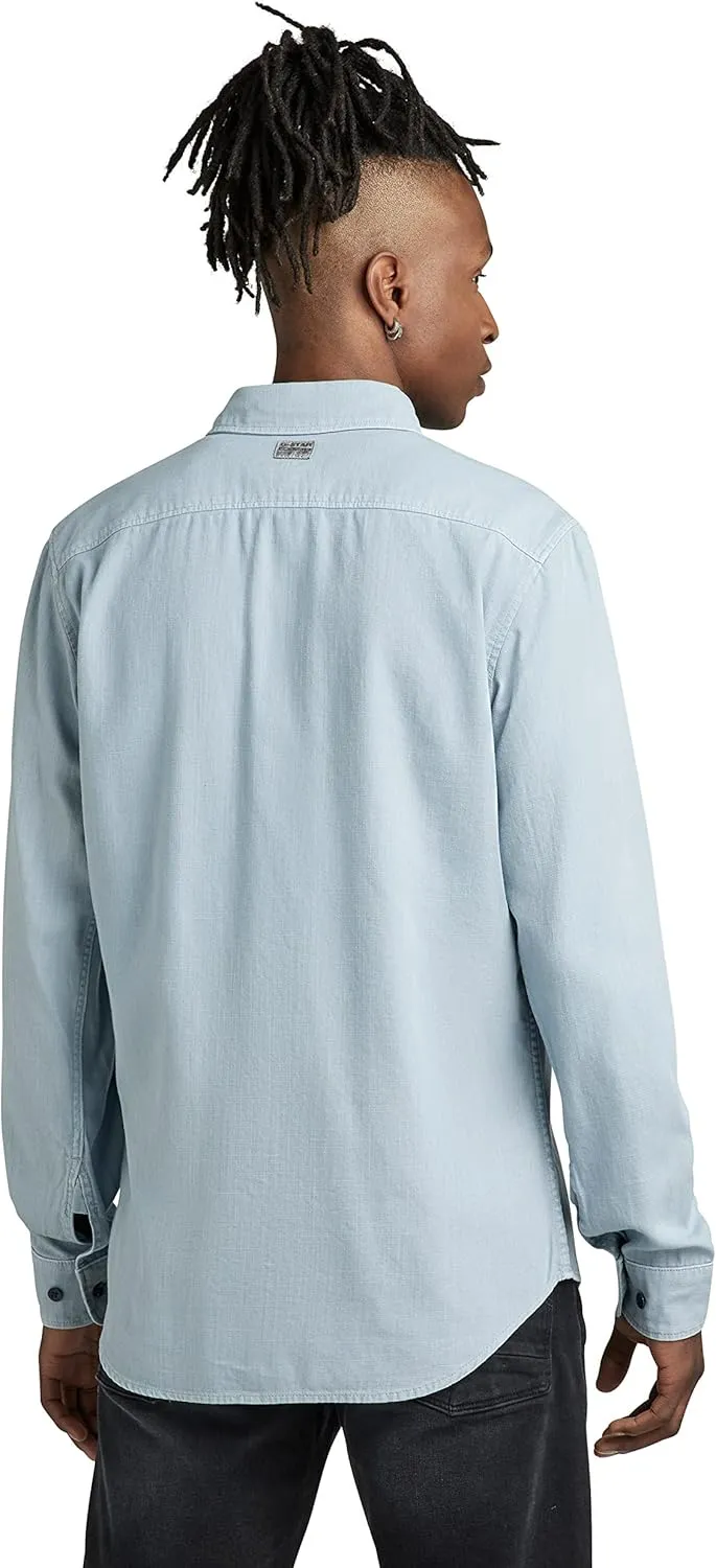 G-STAR Men's Marine Slim Fit Long Sleeve Shirt