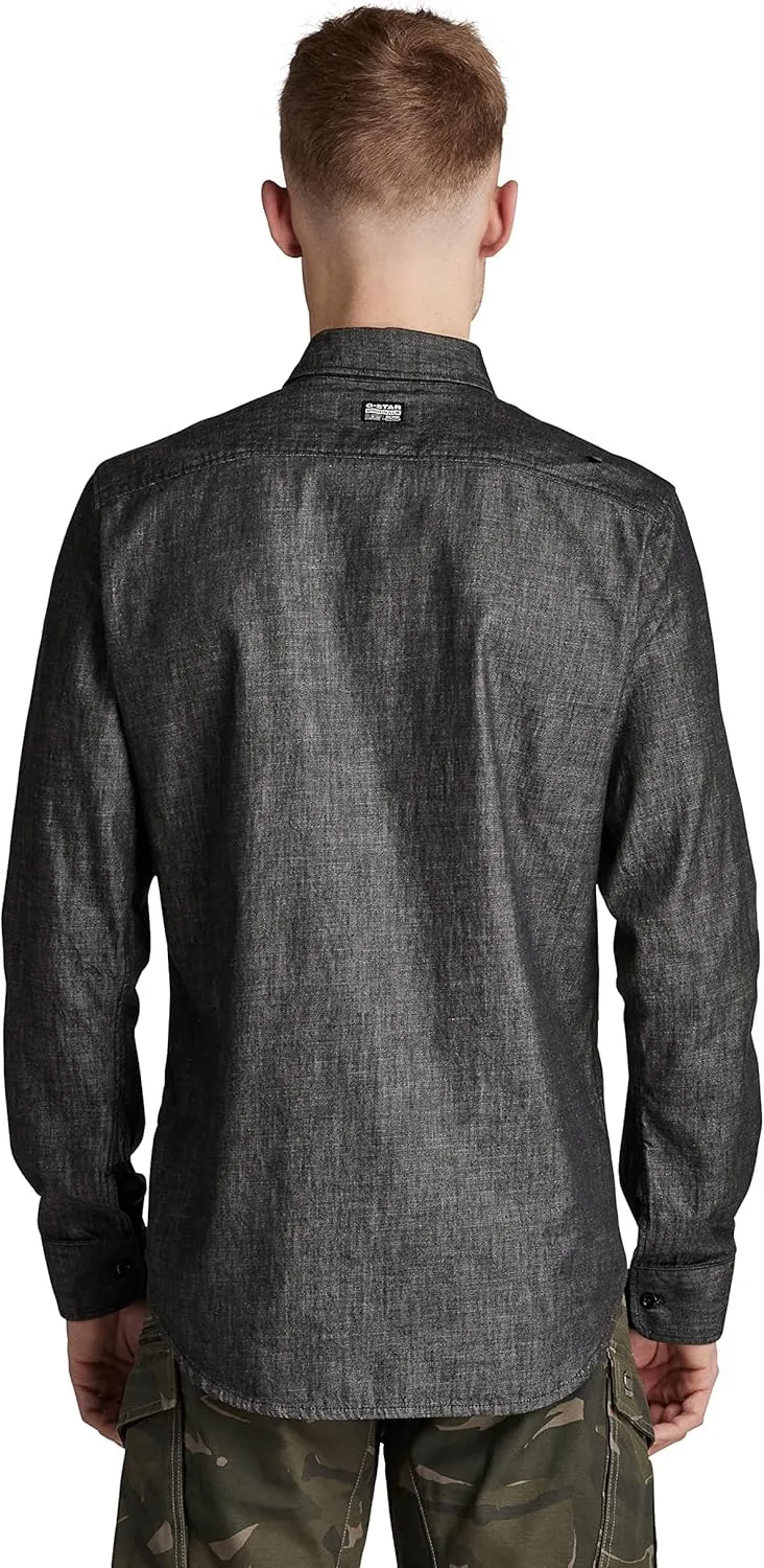 G-STAR Men's Marine Slim Fit Long Sleeve Shirt