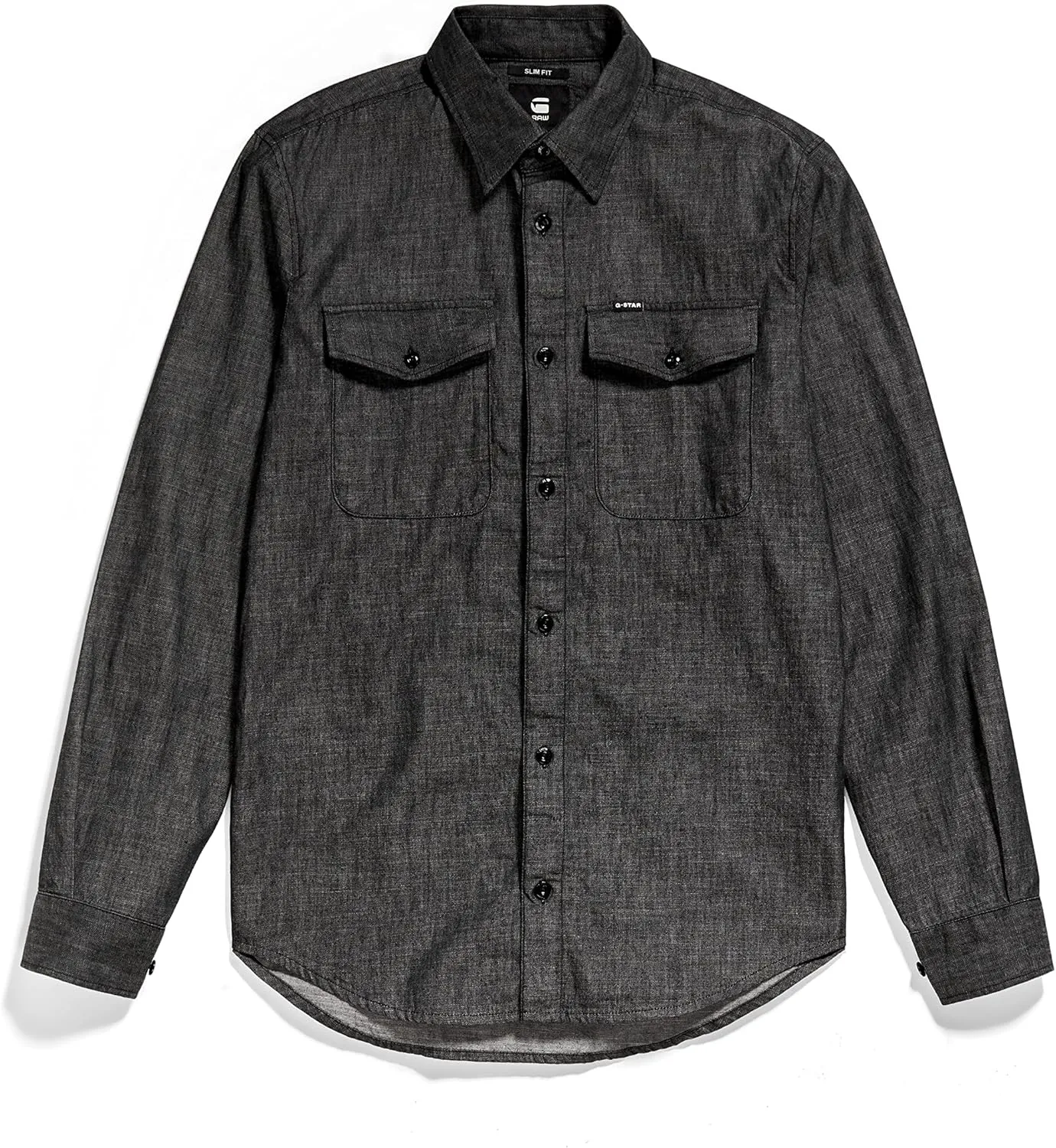 G-STAR Men's Marine Slim Fit Long Sleeve Shirt