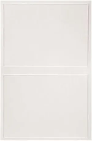 Gartner Studios Blank Cards, White 50 Count