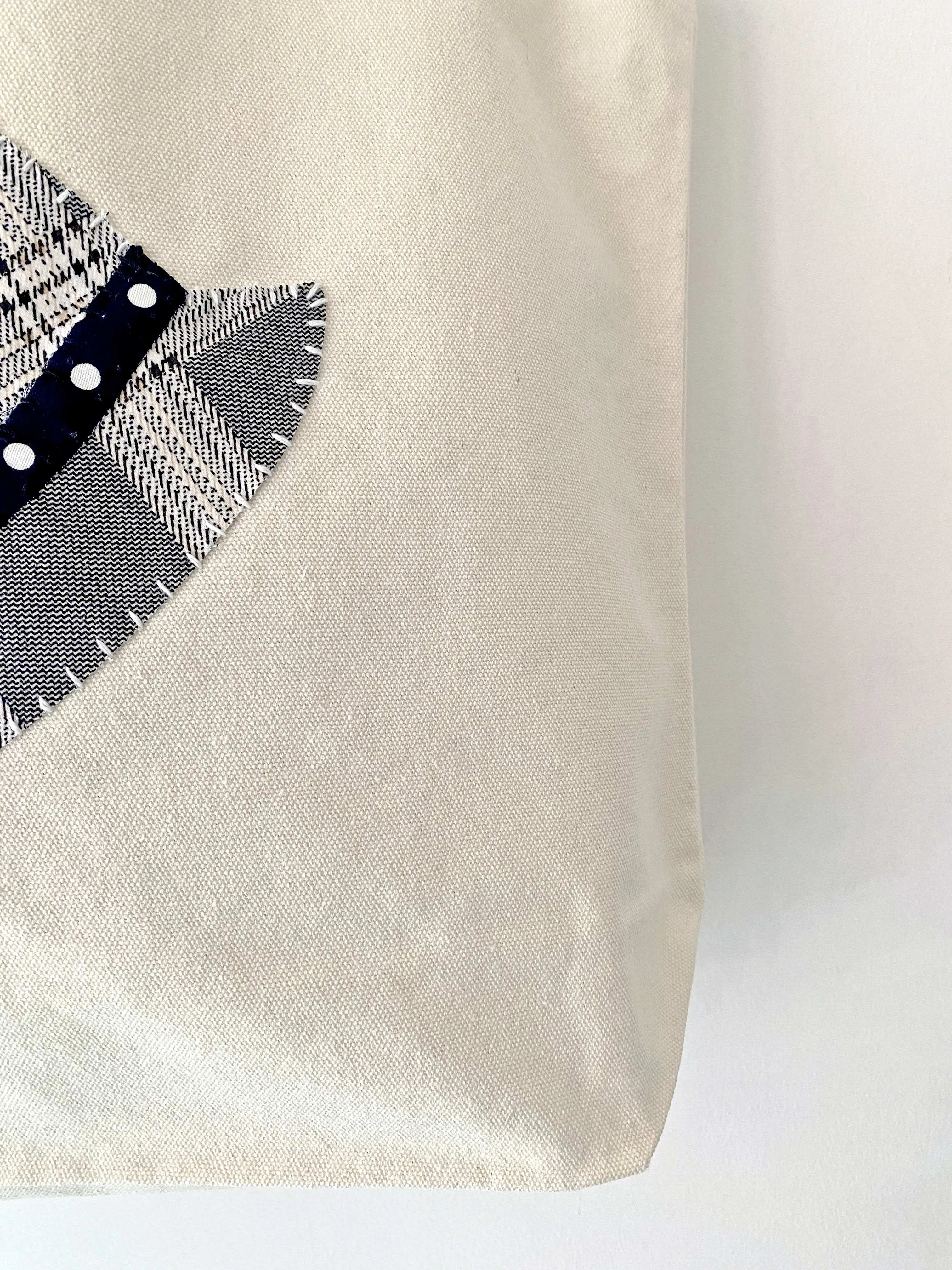 Gingham Hat Tote Bag