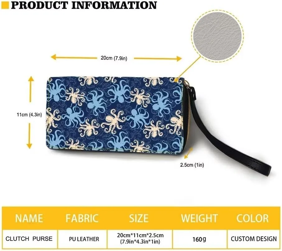 GLENLCWE 2Piece Blue Hummingbird Hibiscus Womens Leather Backpack Small Travel Daypack Anti Theft,Leather Zippered Handbag Wristlet Clutch Lightweight