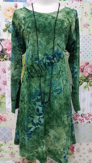 Green Top with Print CH0222
