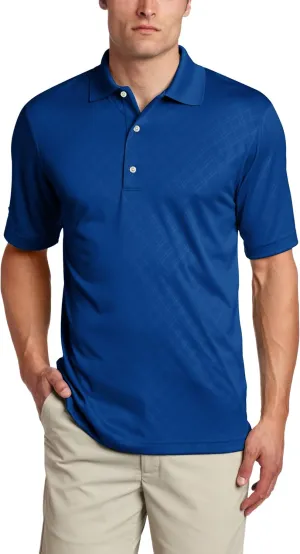 Greg Norman Collection Men's Embossed Color Block Polo