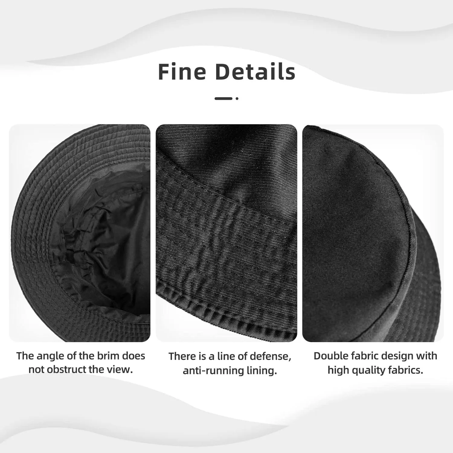 Guitar Chord Unisex Fisherman Cap Travel Beach Hat Fashion Packable Sun Hat for Adults Teens