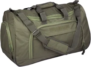 Gym Bag for Women & Men Tactical Duffle Military Weekender Work Out Lightweight Waterproof Sports Tote Shoe Pocket Green