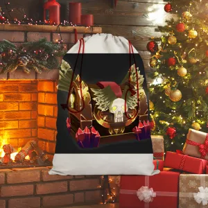 Hand-Painted Chest Sublimation Linen Drawstring Sack