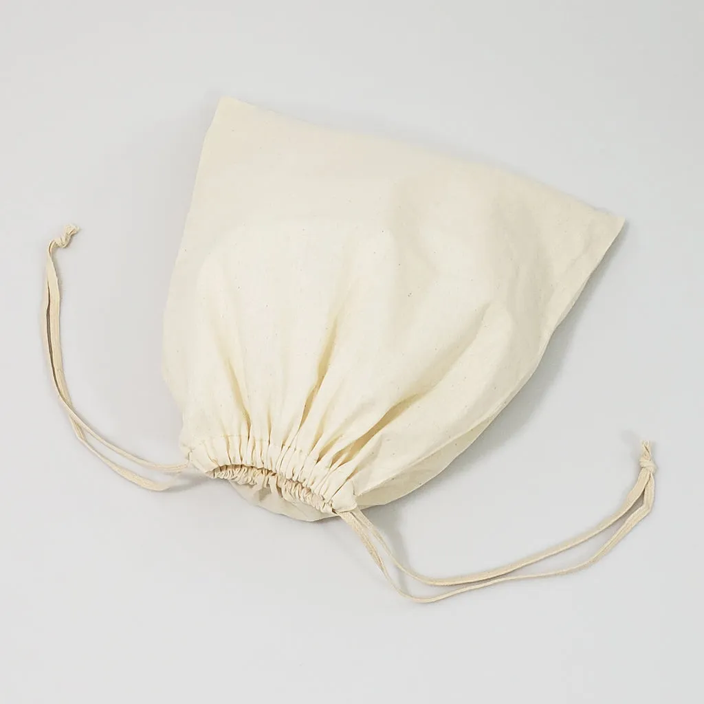Handmakers Ram darbar Black Print Canvas White Potli Bag for Gifts Ideas