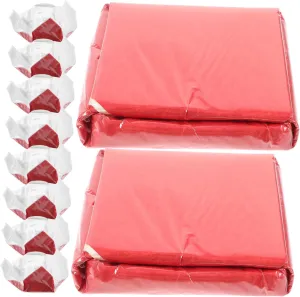 HAPINARY 10pcs Red Paper Bag for Jade Jewelry Bracelet Wrapping Paper Delicate Multipurpose Wrapping Material