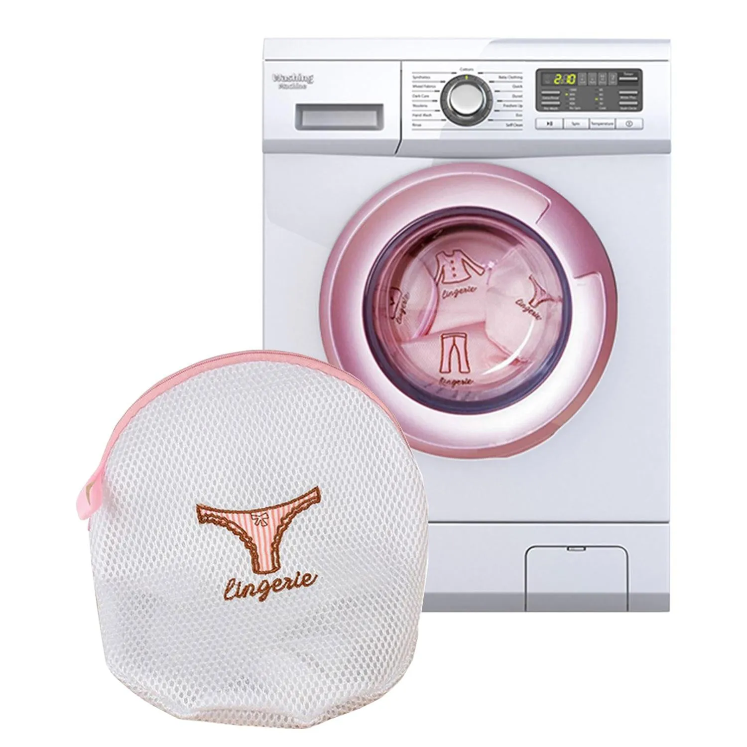 Haven, Underwear Wash Bag, White
