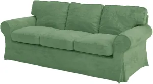 Heavy Duty Velvet UPPLAND Sofa Cover Replacement Made Compatible with IKEA UPPLAND Three Seat Sofa Slipcover (Uppland 3 Velvet Light Green)