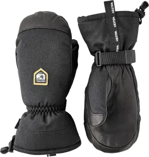 Hestra Unisex CZone Mountain Mitt, Waterproof, Windproof Leather Alpine Ski Mittens for Men & Women