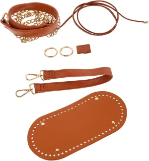 HOMSFOU DIY Crafts Making Supplies Cross-Body Bag Accessory Bucket Bag DIY Material Set