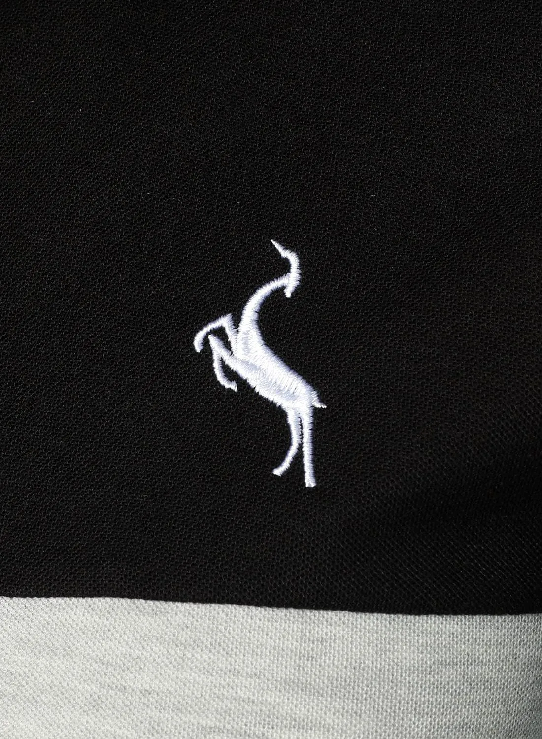HOOD CREW Man’s Fashion Polo Shirts Short Sleeves Collared T Shirt Color Block Sports Golf Polos