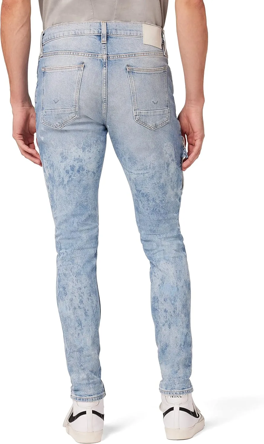 HUDSON Men's Zack Side Zip Skinny