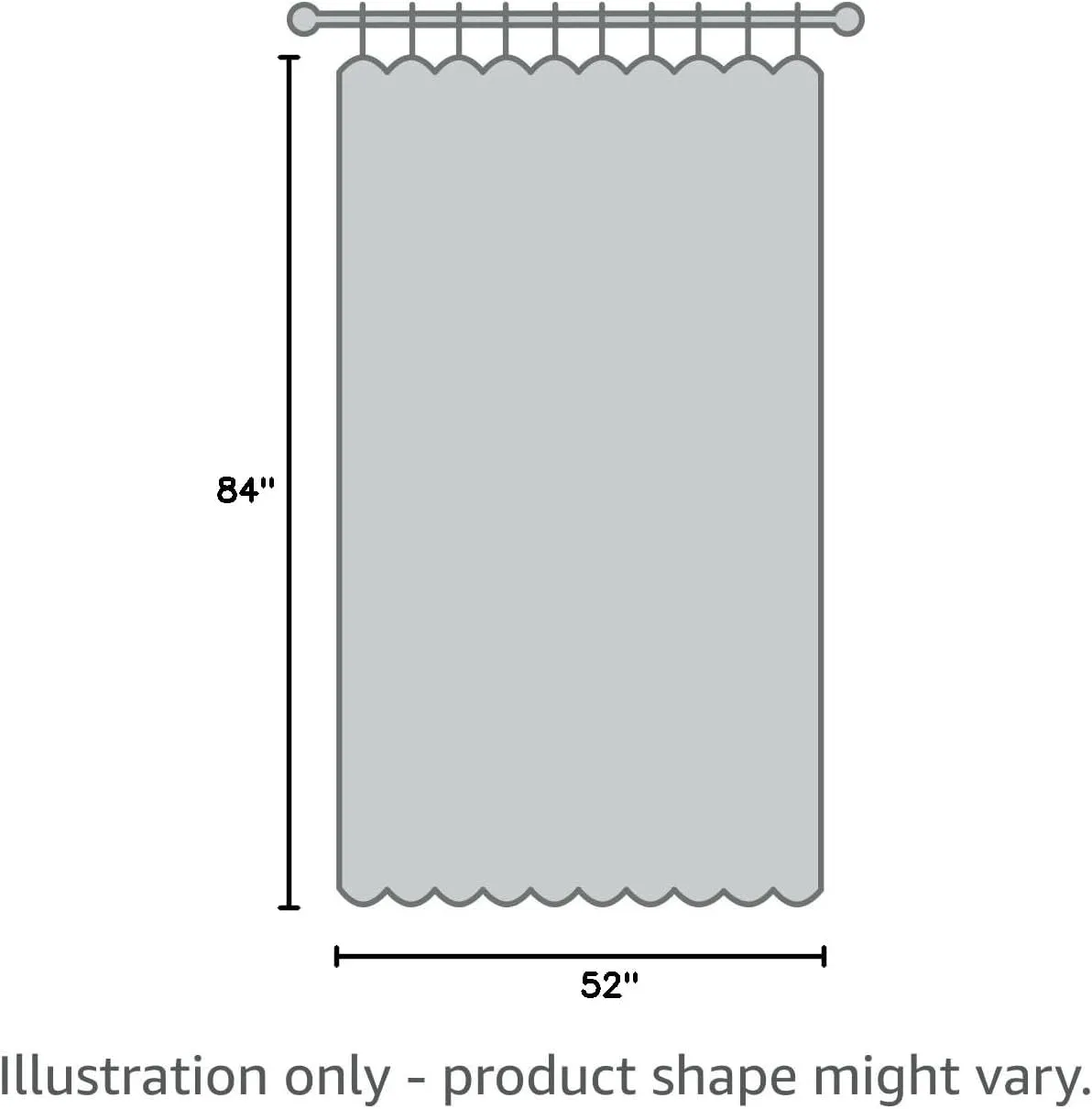 H.VERSAILTEX Living Room Curtains 84 inches Long Linen Curtains, Tab Top Curtains Privacy Added Energy Saving Light Filtering Window Treatments Draperies for Bedroom, 2 Panels, Angora