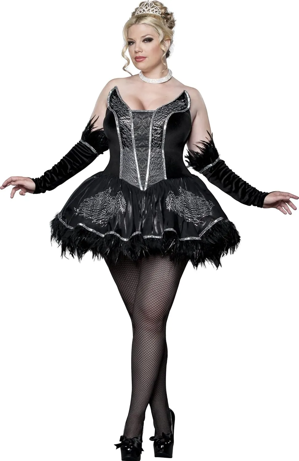 InCharacter Costumes Women's Black Swan Plus