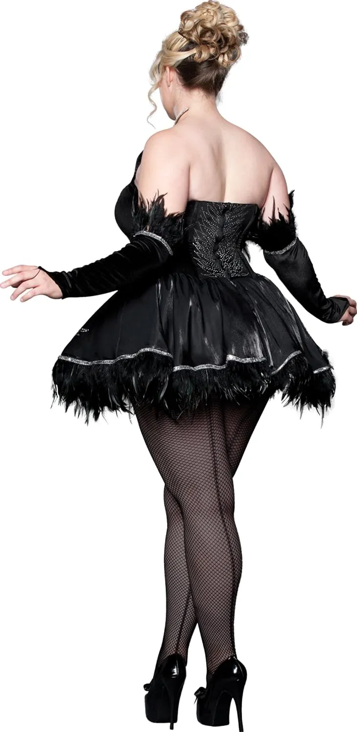 InCharacter Costumes Women's Black Swan Plus