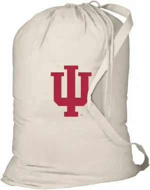 IU Laundry Bag Indiana University Dirty Clothes Bag
