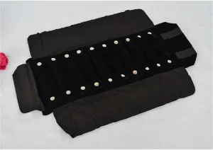 Jewelry Jewelry Display Bag Multifunctional Jewelry Storage Bag Out Travel Convenient Exhibitor Bag Display Props (Color : D, Size : 16 * 10cm)