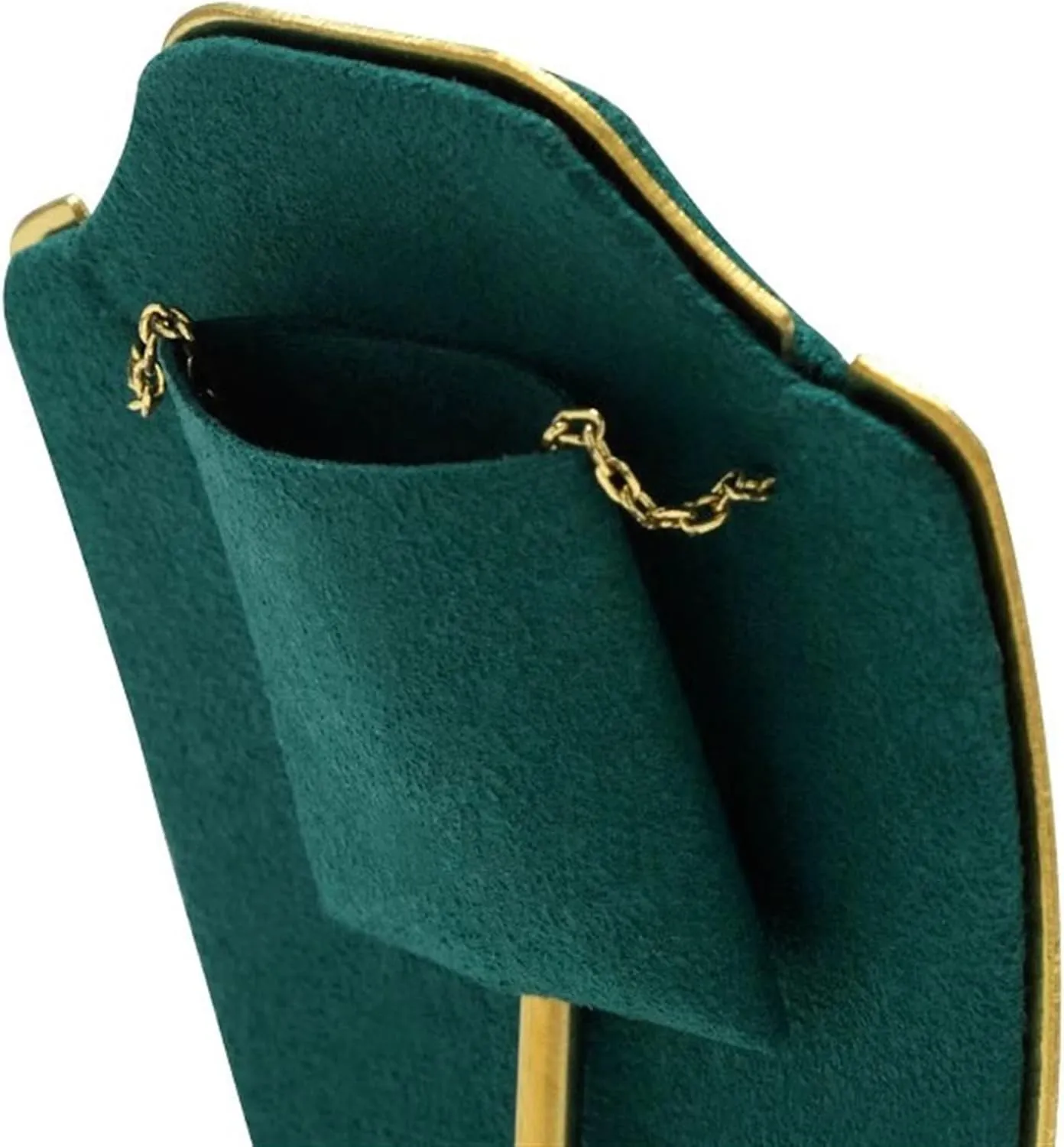 Jewelry Organizer Necklace Display Velvet Jewelry Easel Display Stand Pendants Chains Showcase Organizer Stand for Showcase Jewelry Stand (Color : A )