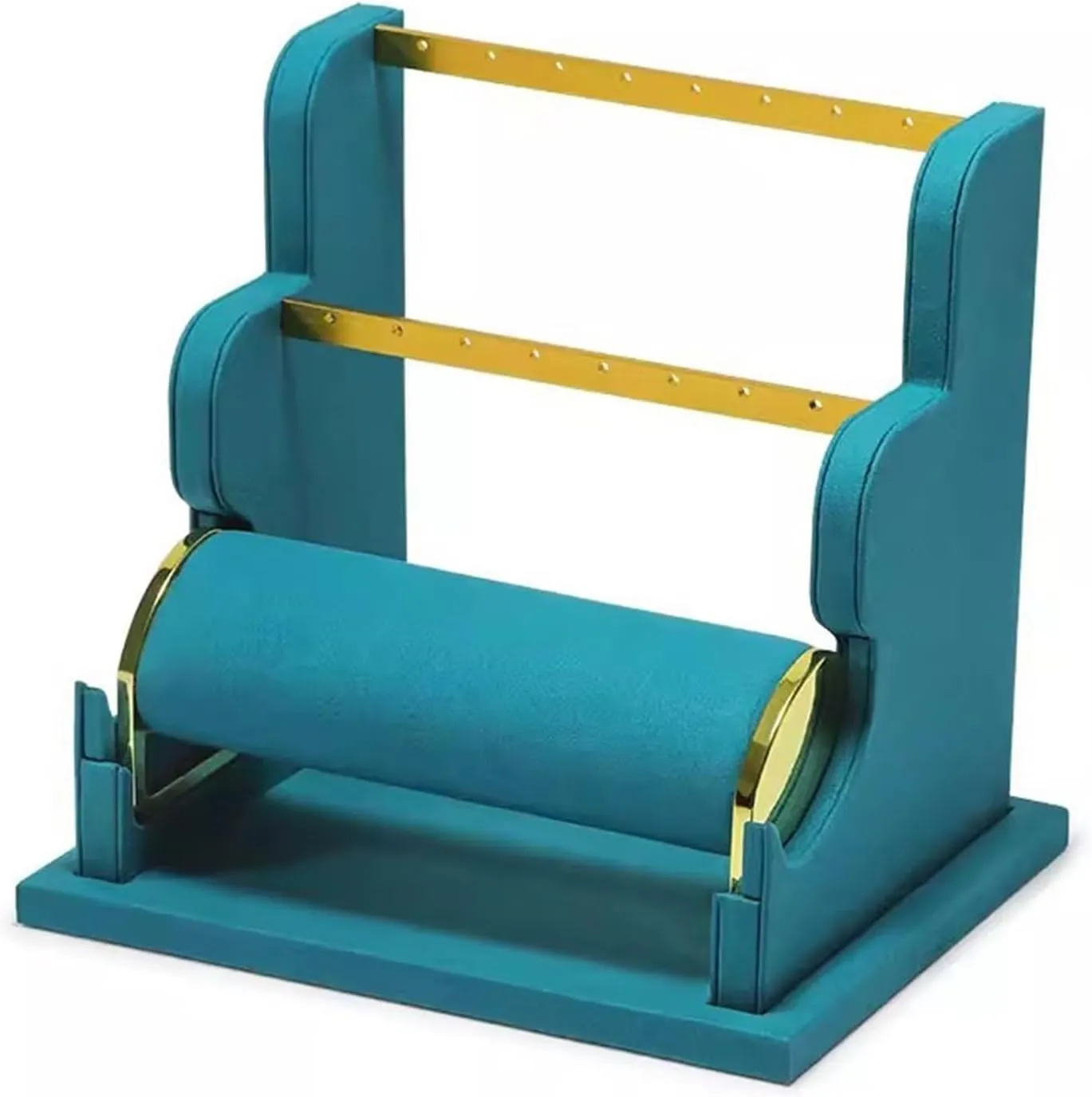 Jewelry Ornament Display Stand Jewelry Stand Display Rack Velvet Jewelry Display Stand Detachable Earring Bracelet Watch Display Storage Rack Jewelry Organizer (Color : B) (D)