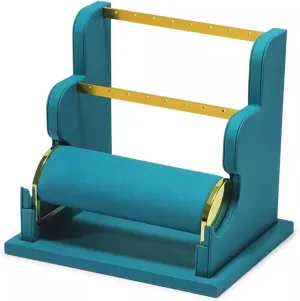 Jewelry Ornament Display Stand Jewelry Stand Display Rack Velvet Jewelry Display Stand Detachable Earring Bracelet Watch Display Storage Rack Jewelry Organizer (Color : B) (D)