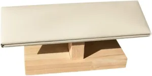 Jewelry Rack Velvet Wooden Jewelry Rack Bracelet Watch Stand Display Props Shopping Mall Counter Jewelry Display Organizers Jewelry Display(White)