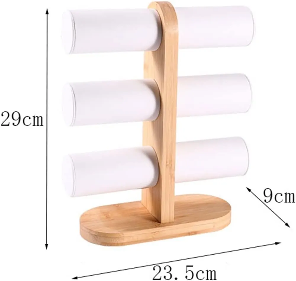 Jewelry Towers Bracelet Holder, Velvet Jewelry Display Stand, Detachable Bracelet Display Organizer Stand, Jewelry Holder for Watch Display Jewelry Rack (Size : A)