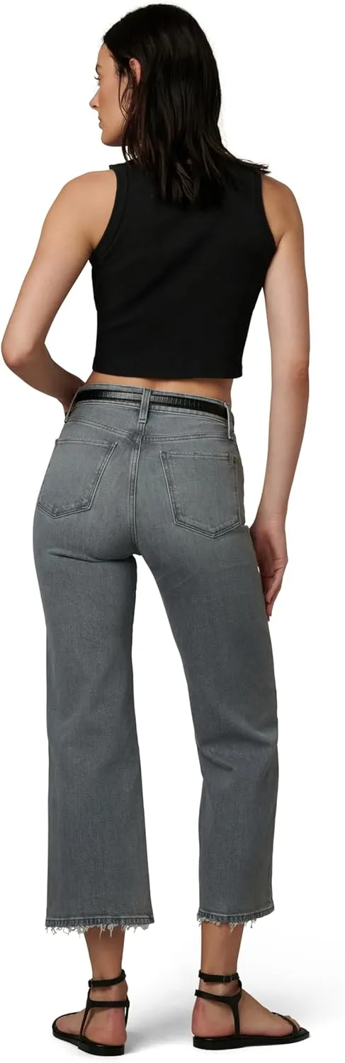 Joe's Women's The Blake High Rise Crop Wide Leg Jean