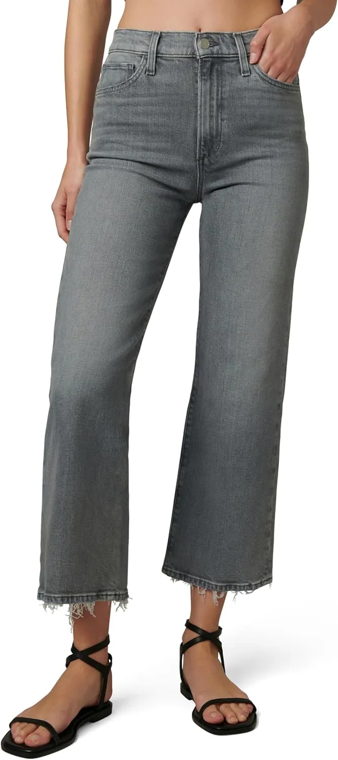 Joe's Women's The Blake High Rise Crop Wide Leg Jean