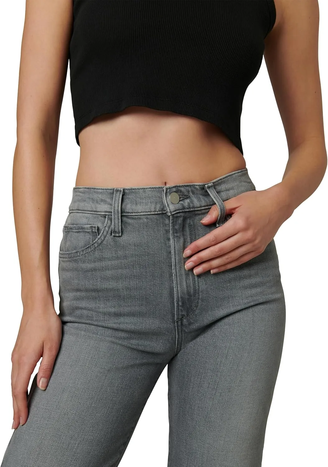 Joe's Women's The Blake High Rise Crop Wide Leg Jean