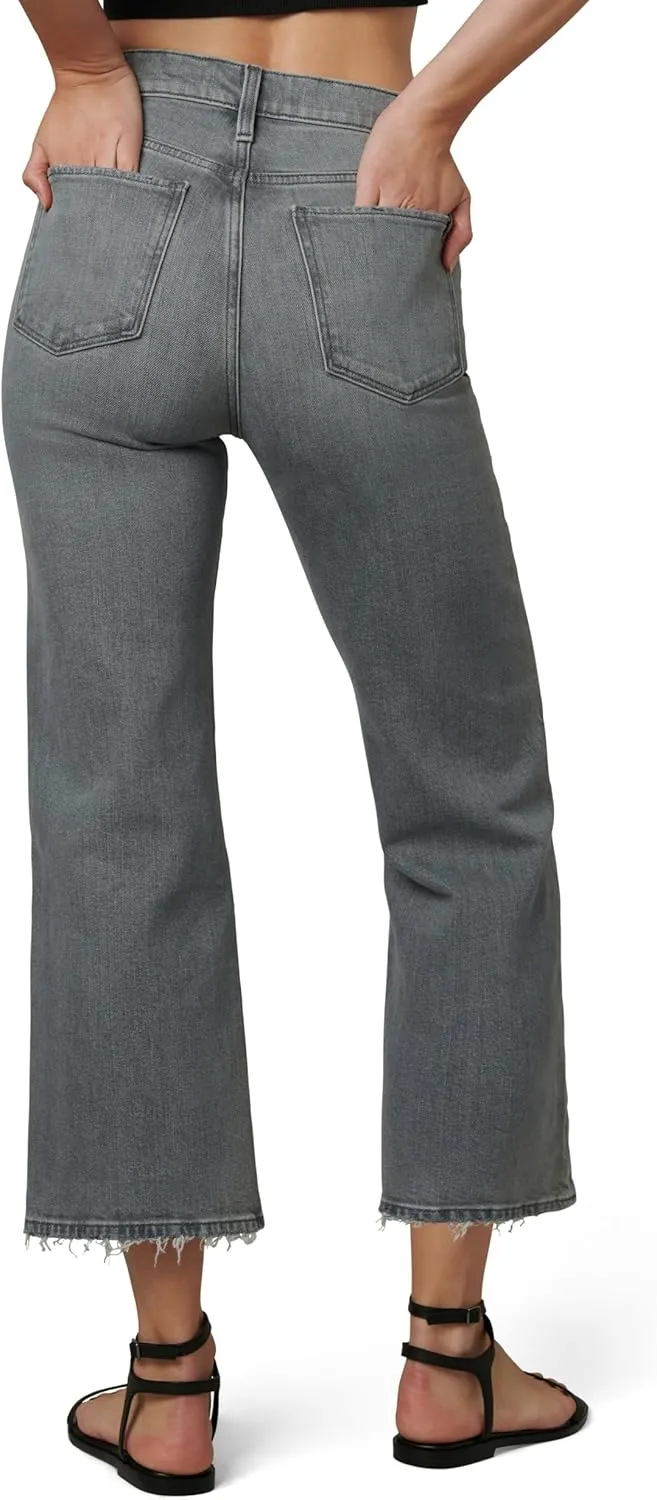 Joe's Women's The Blake High Rise Crop Wide Leg Jean