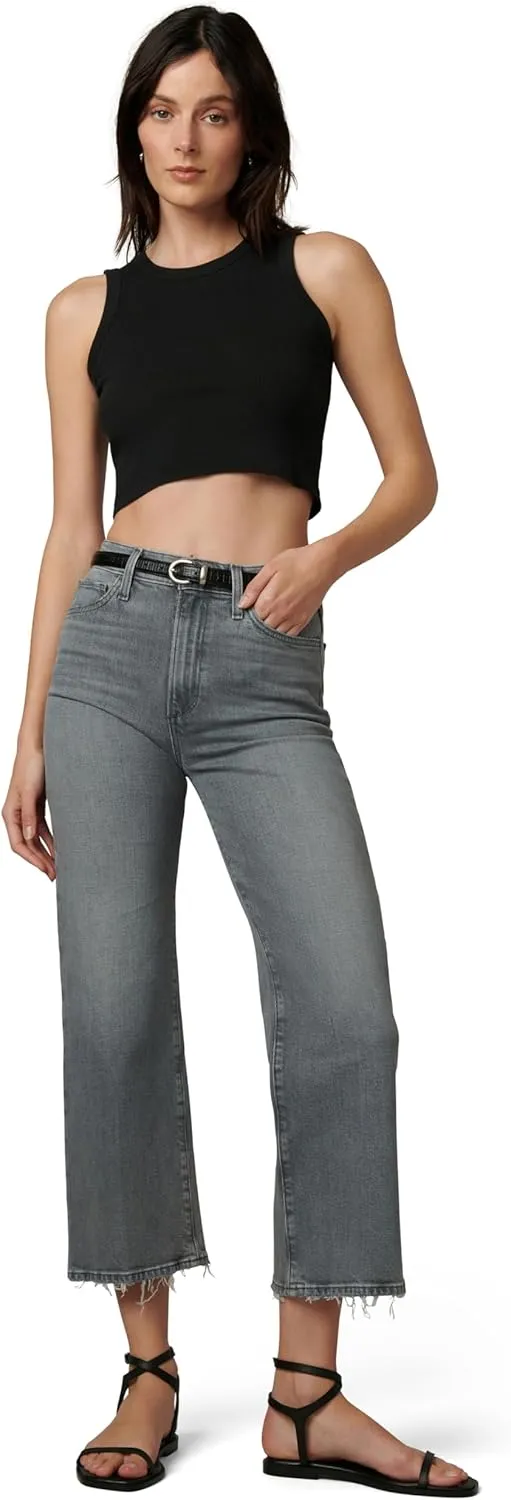 Joe's Women's The Blake High Rise Crop Wide Leg Jean