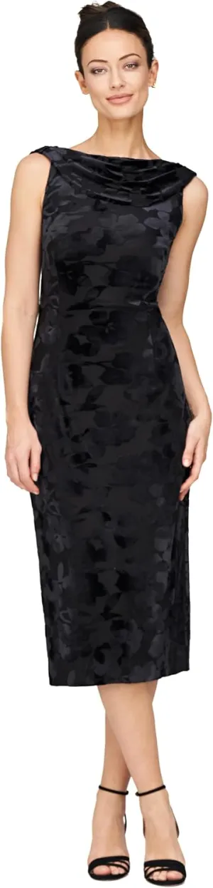 JS Collections Women's Ophelia Sheath Cocktail Dress