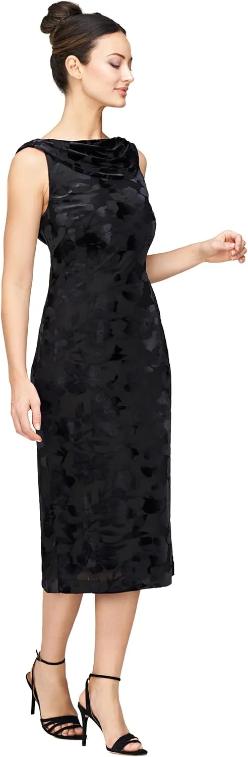 JS Collections Women's Ophelia Sheath Cocktail Dress