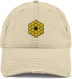 JWST Distressed Dad Hat