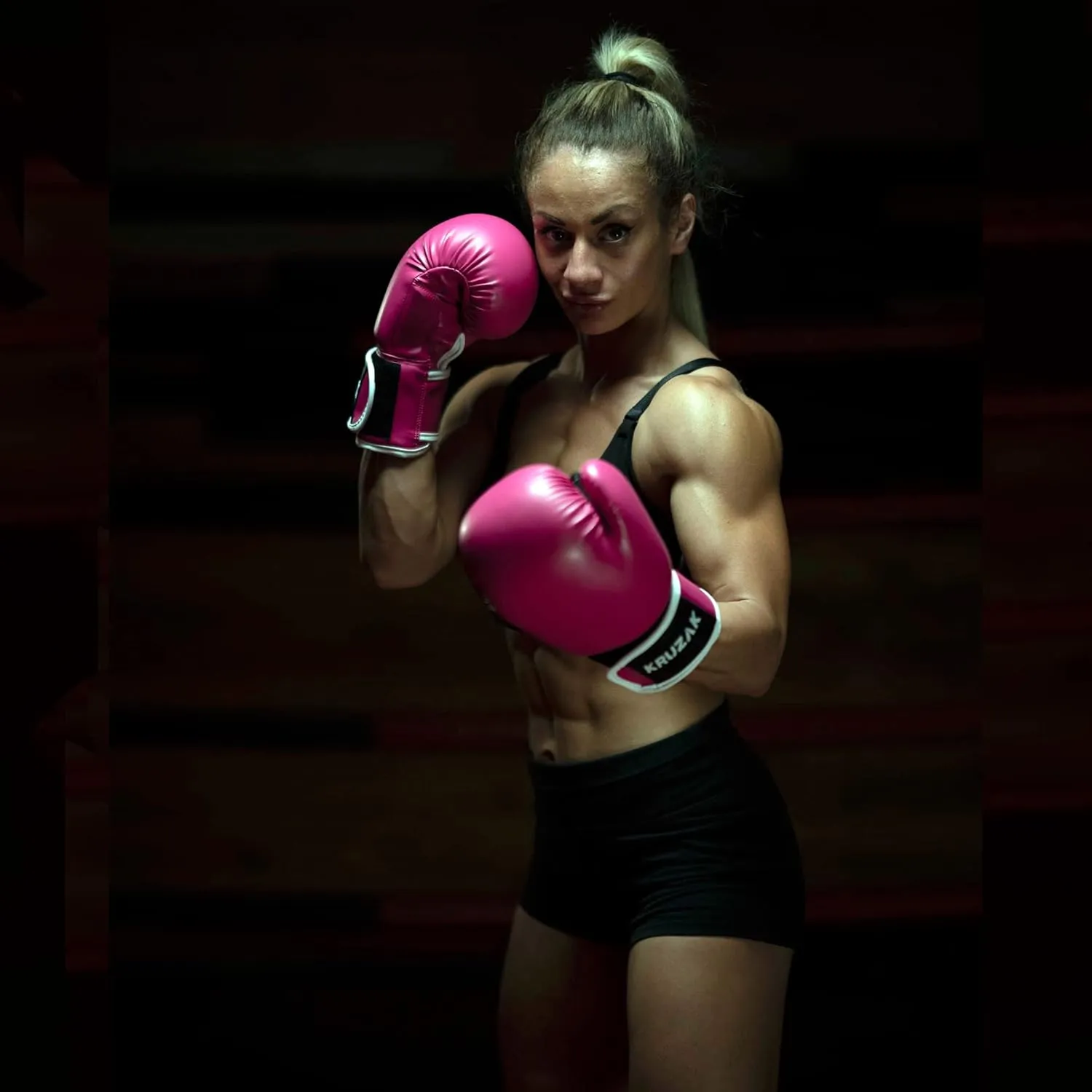 Kruzak Boxing Gloves for Men & Women, Sparring & Kickboxing Gloves, Muay Thai & MMA Gloves, 8-16 oz