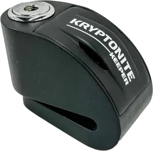 Kryptonite Keeper Alarm Disc Lock, Heavy Duty Anti-Theft Motorcycle Disc Break Lock Waterproof 100db Alarm, 5.5mm Pin Powersport Disc Break Lock for Motorbikes Scooters