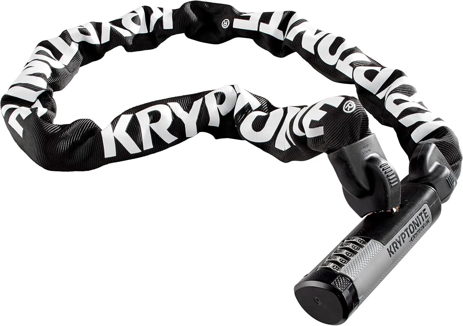Kryptonite Kryptolok Combination Integrated Bicycle Chain (9.5mm X 120cm) OPEN BOX