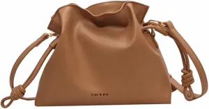 Ladies' Fashionable Minimalist Drawstring Bucket Bag - Stylish and Versatile Handbag for Women