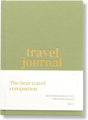 Lamare Travel Journal for Women & Men - Travel Scrapbook, Adventure Journal, & Trip Planner with Pockets