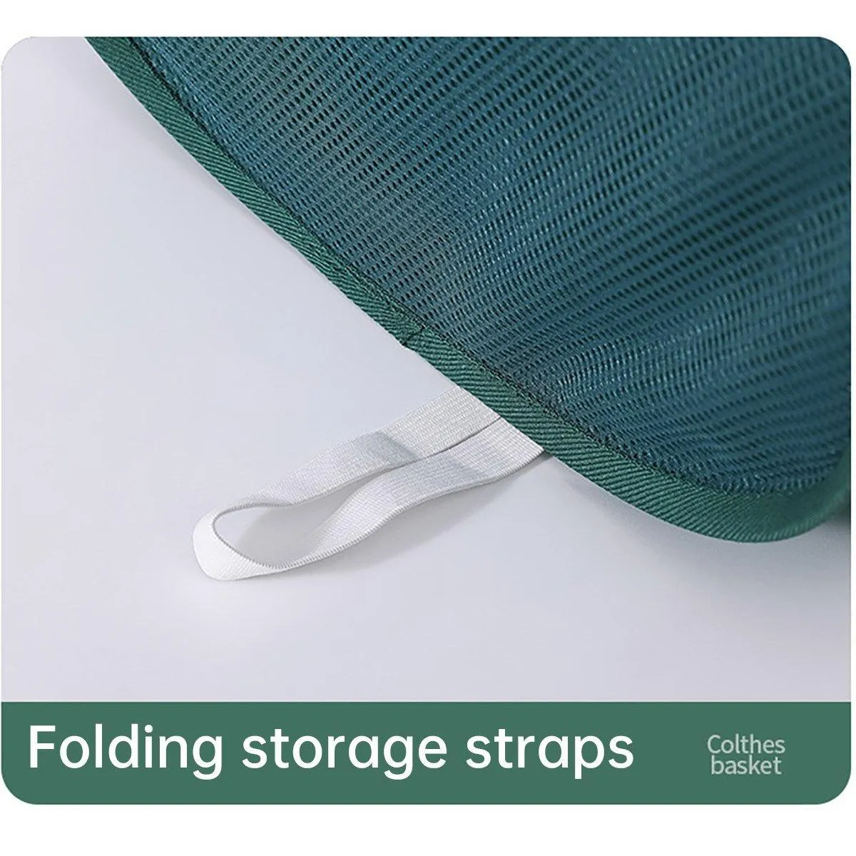 Large Folding Laundry Basket Collapsible Storage Organizer Dirty Clothes Hamper
