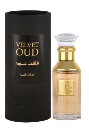 Lattafa Perfumes Velvet Oud Unisex EDP - Eau de Parfum 30ml(1.1 oz) | Oriental Alchemy | Noble Oud, golden amber & sensual musk | Warm, Oriental perfume