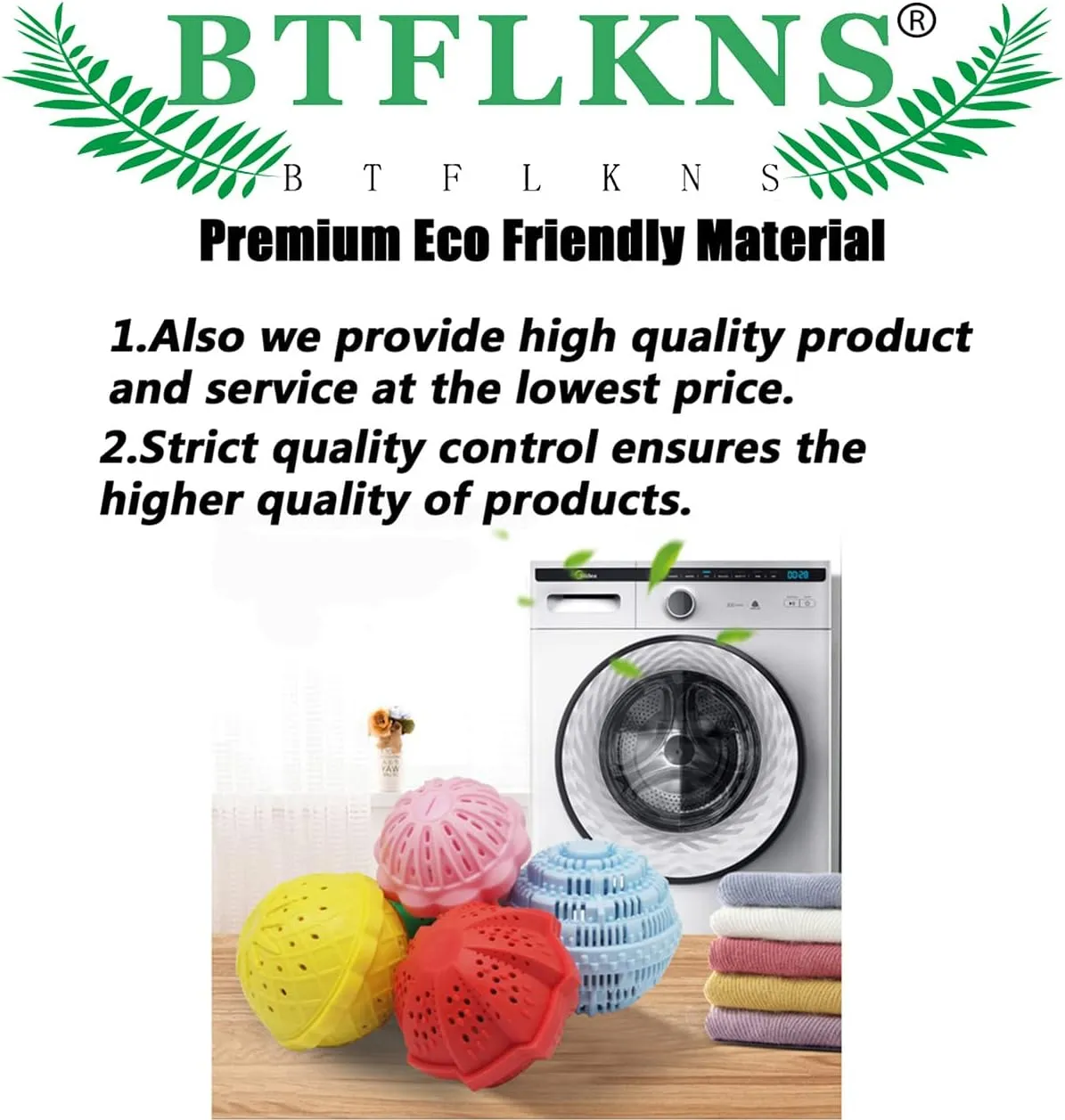 Laundry Balls Set, Eco-Friendly Super Washing Machine Laundry Ball, All Natural Washer Ball Laundry Detergent Alternative, With A Storage Bag and 200g Ceramic Ball Accessories. (2pcs Balls,Blue)