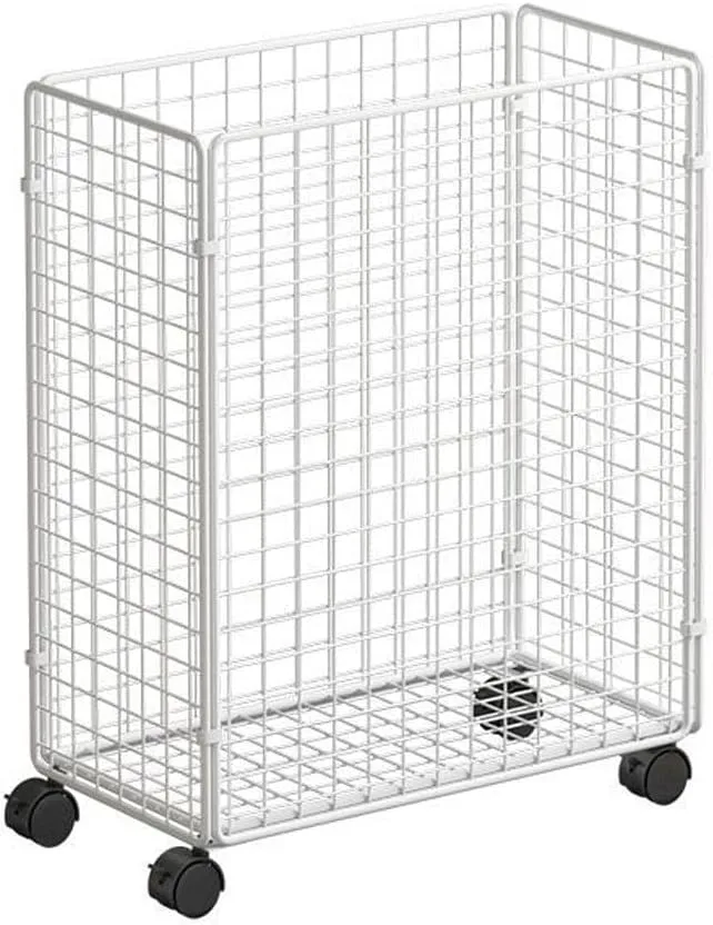 Laundry Basket, Large Laundry Hamper with Wheels, Laundry Bag Organizer for Dirty Clothes; Dorm Room Essentials, Towel Organization & Toys Storage Laundry Cart in Laundry Room Organization(White)