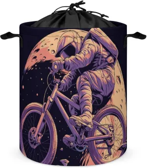 Laundry Hampers, Large Drawstring Laundry Bag, Removable Laundry Bags, Collapsible Storage Bin with Handles for Home Organization, Kids Room, Nursery Vehicle