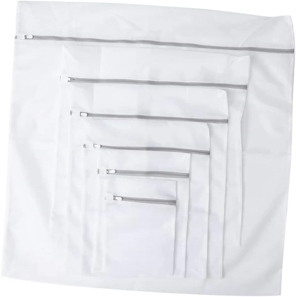 Laundry Mesh Bag Set 7 Sizes Mesh Washing Bag Bra Lingerie Panties Washing Foldable Underwear Machine Protection Net